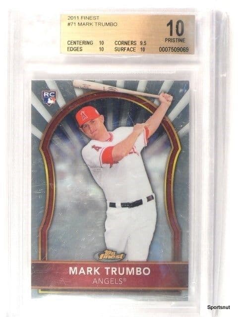 Mark Trumbo trading card