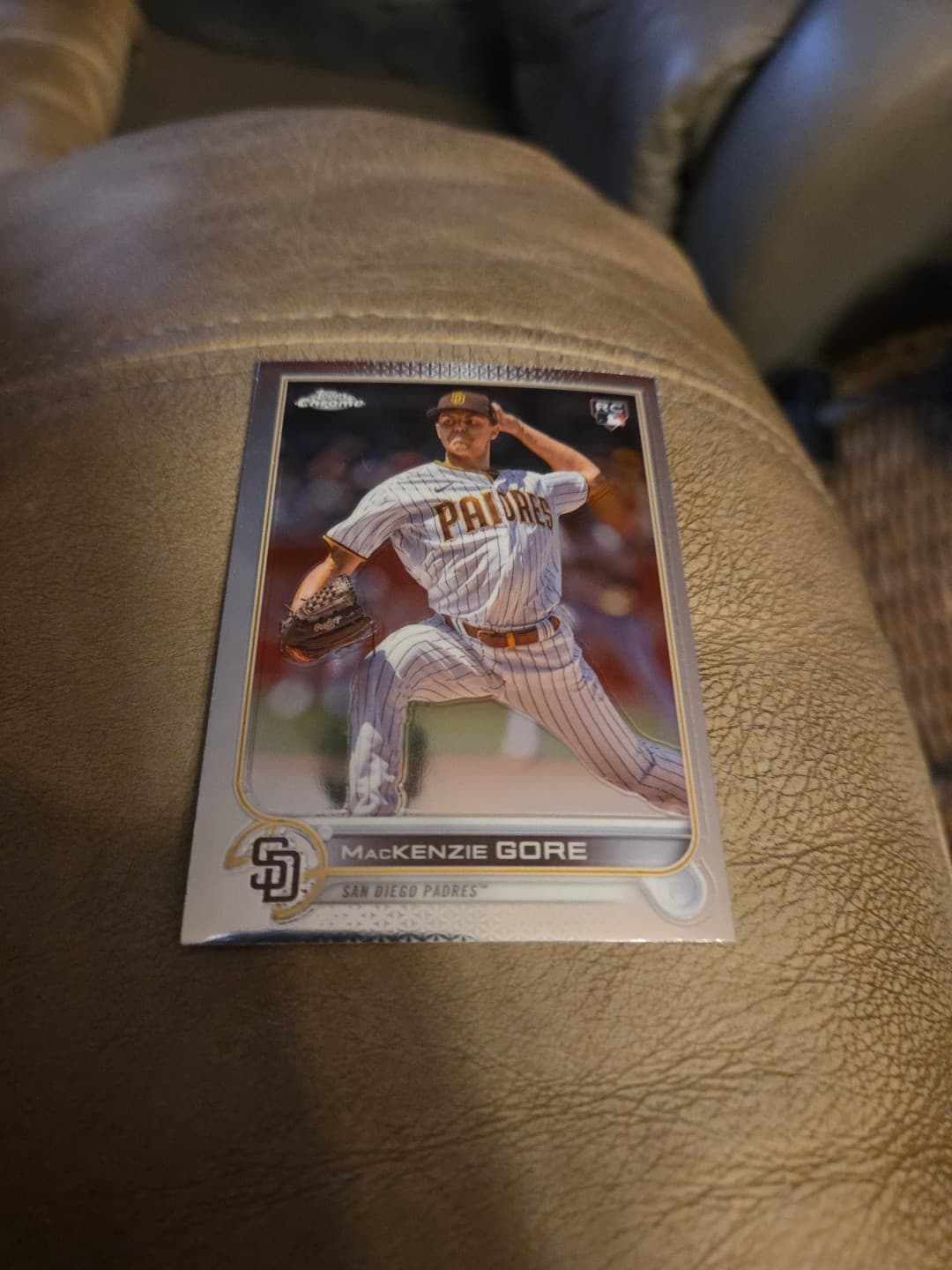 MacKenzie Gore trading card