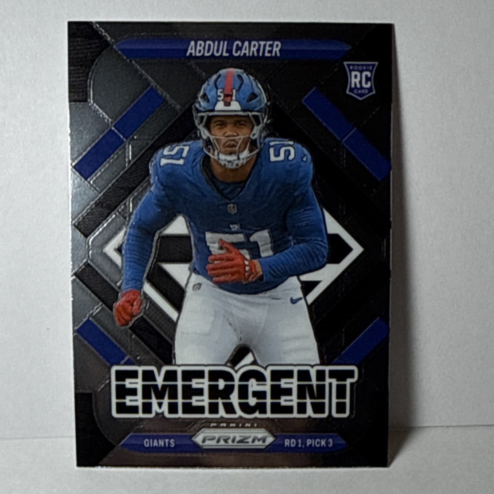 Abdul Carter trading card