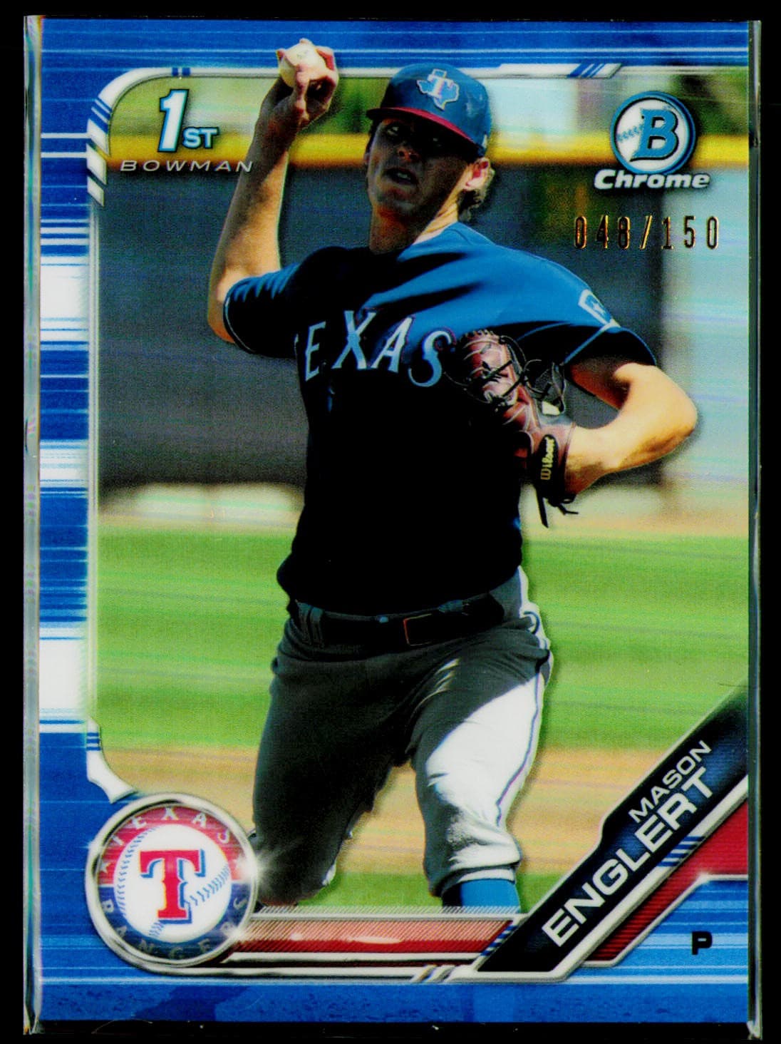 Mason Englert trading card