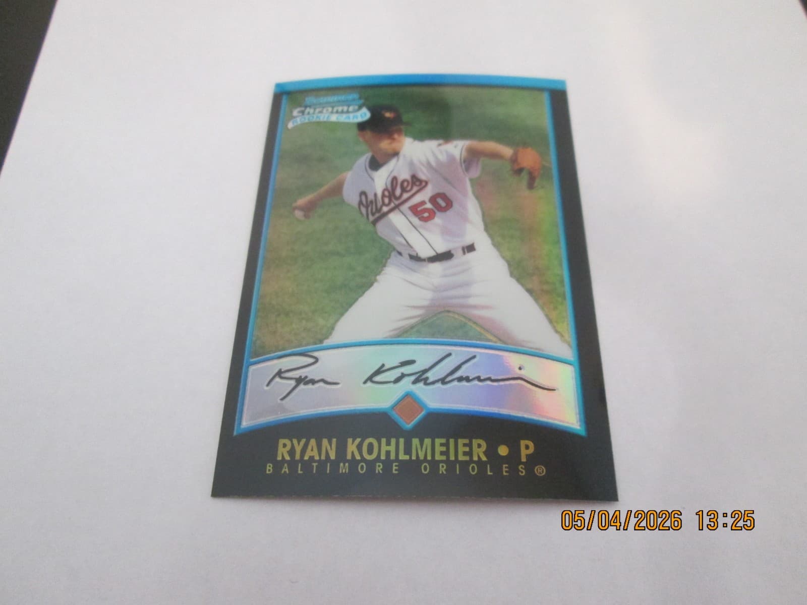 Ryan Kohlmeier 2001 bowman