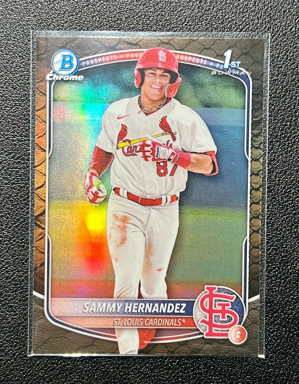 Sammy Hernandez trading card