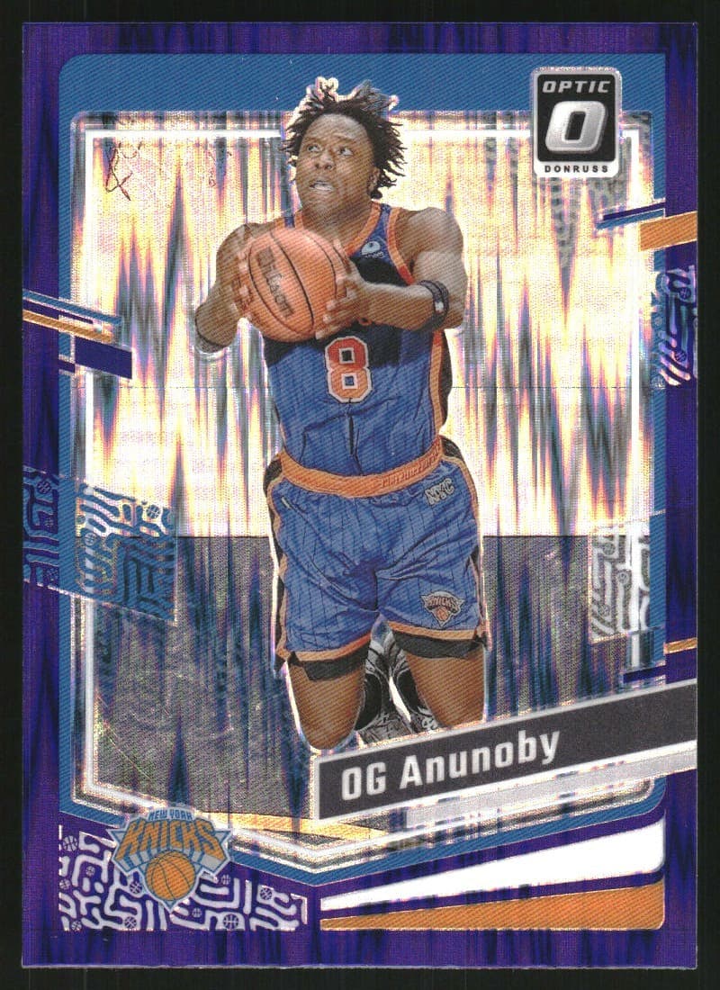 OG Anunoby 2023 panini Donruss Optic
