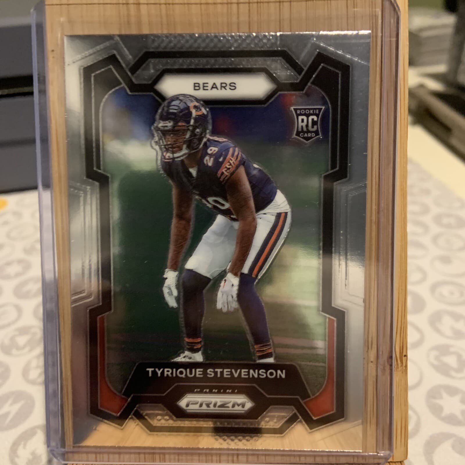 Tyrique Stevenson trading card
