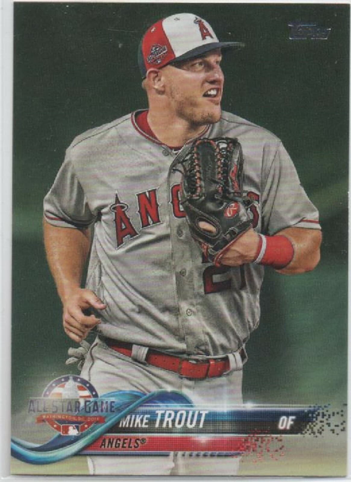 Mike Trout 2018 topps Topps Update