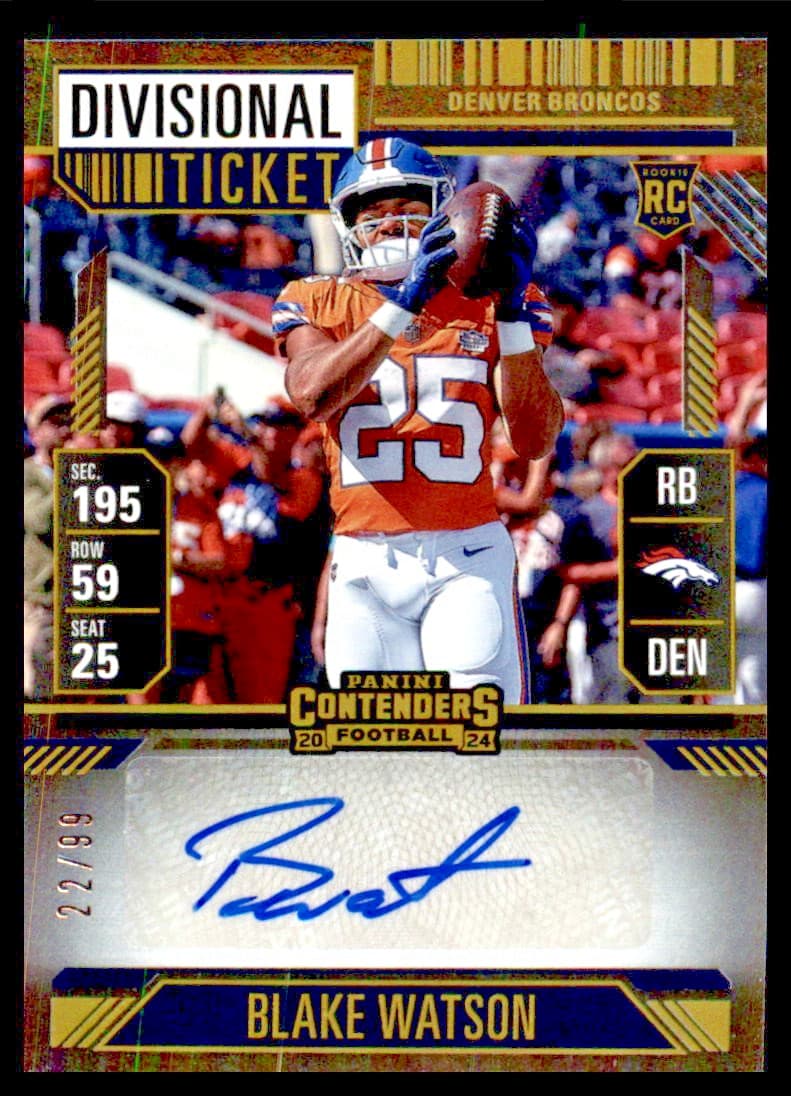 Blake Watson 2024 panini