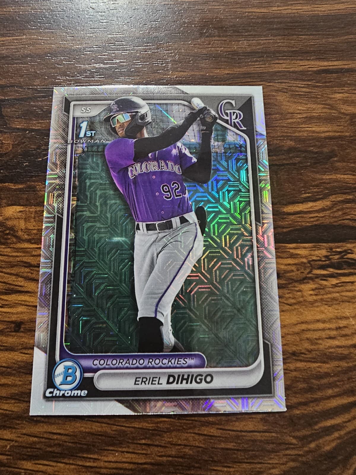 Eriel Dihigo trading card