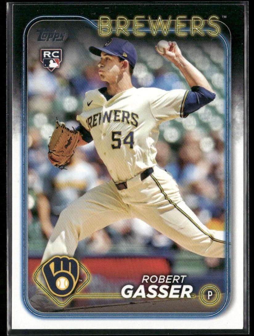 Robert Gasser trading card