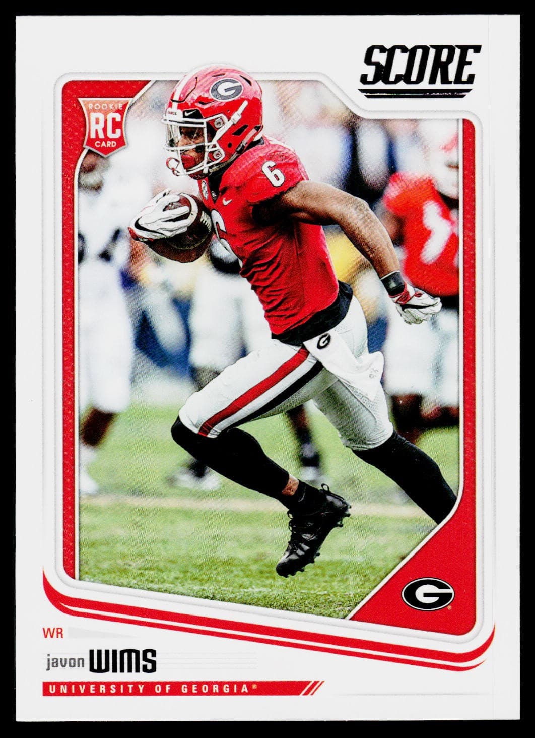 Javon Wims 2018 panini