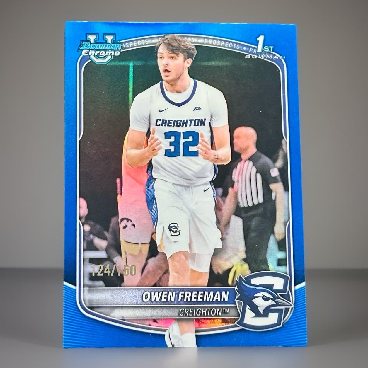 Owen Freeman trading card