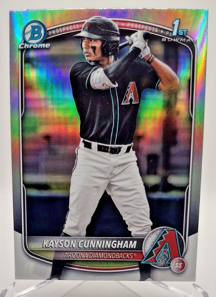 Kayson Cunningham trading card