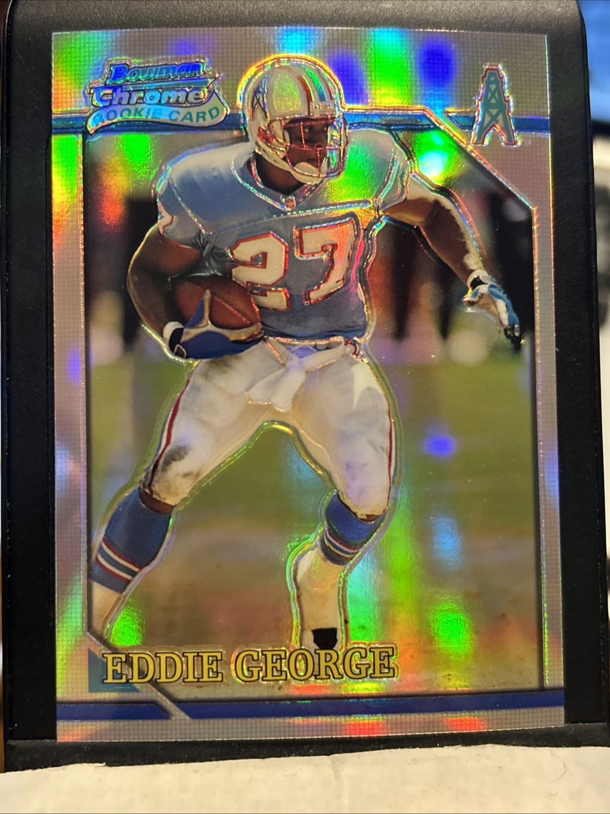 Eddie George trading card