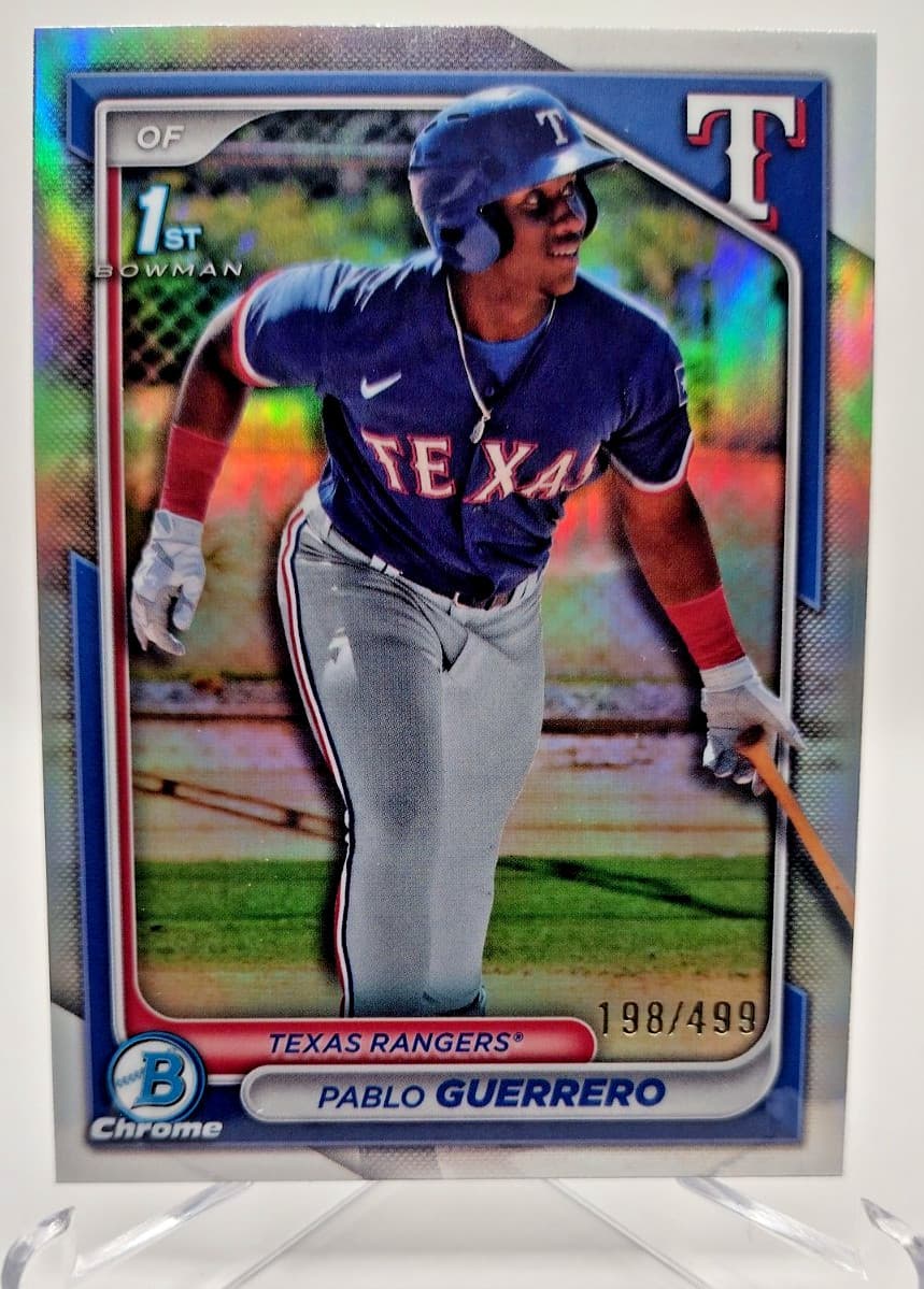 Pablo Guerrero trading card