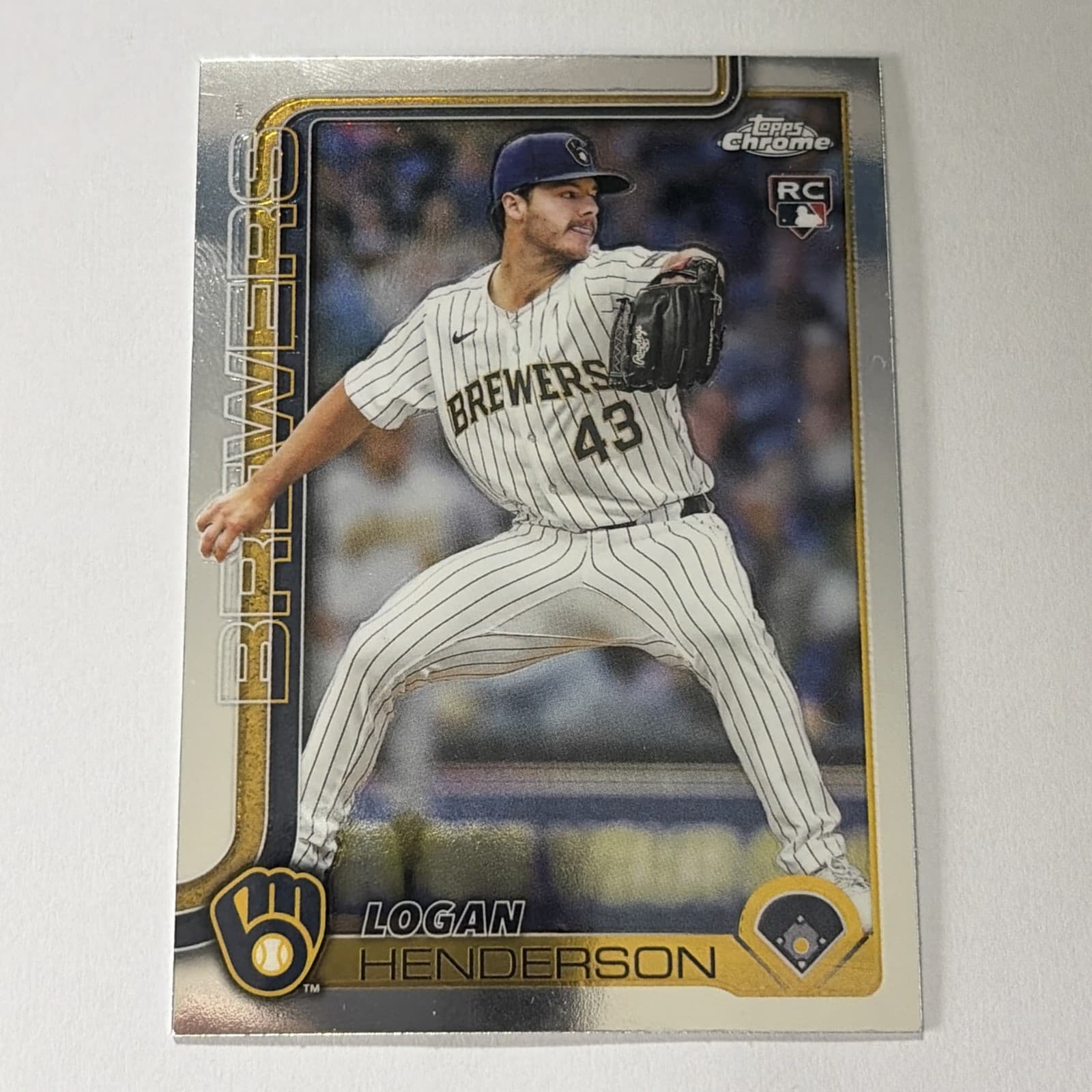 Logan Henderson trading card
