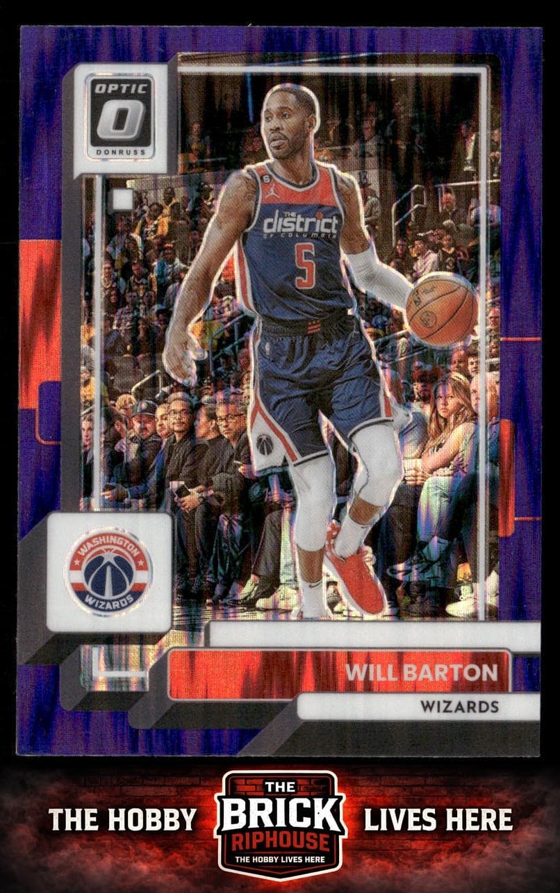 Will Barton trading card