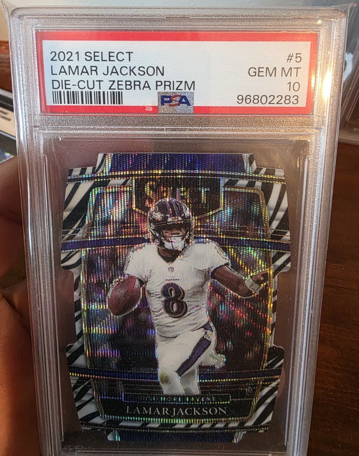 Lamar Jackson 2021 panini Panini Select