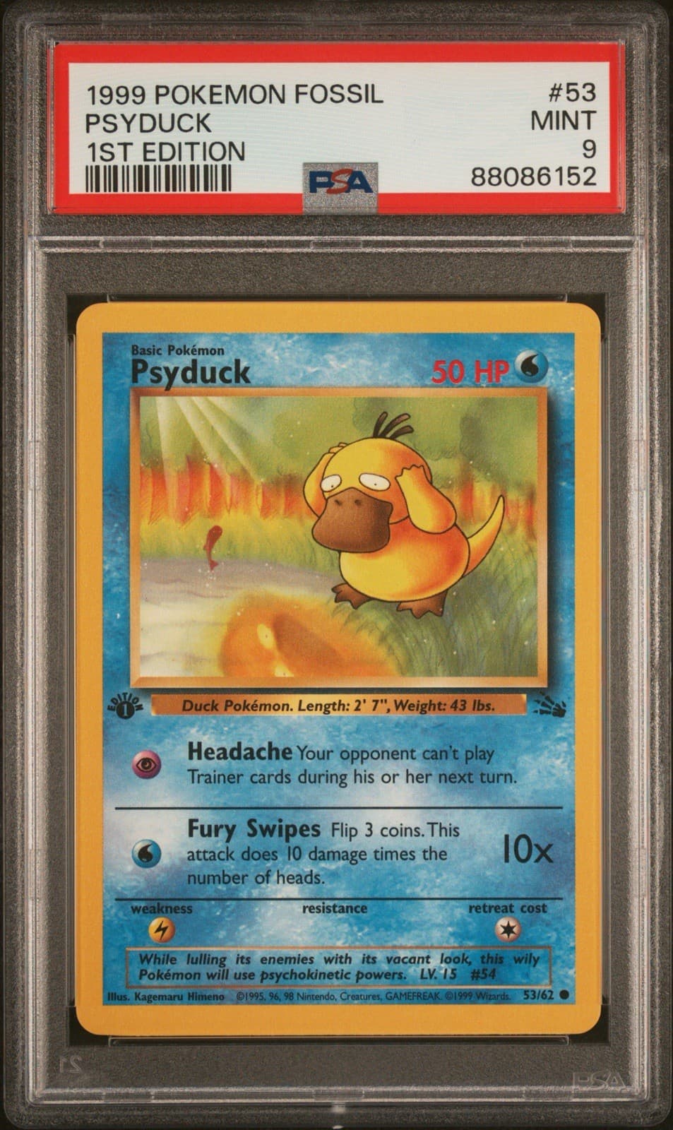 Psyduck 1999 Pokemon