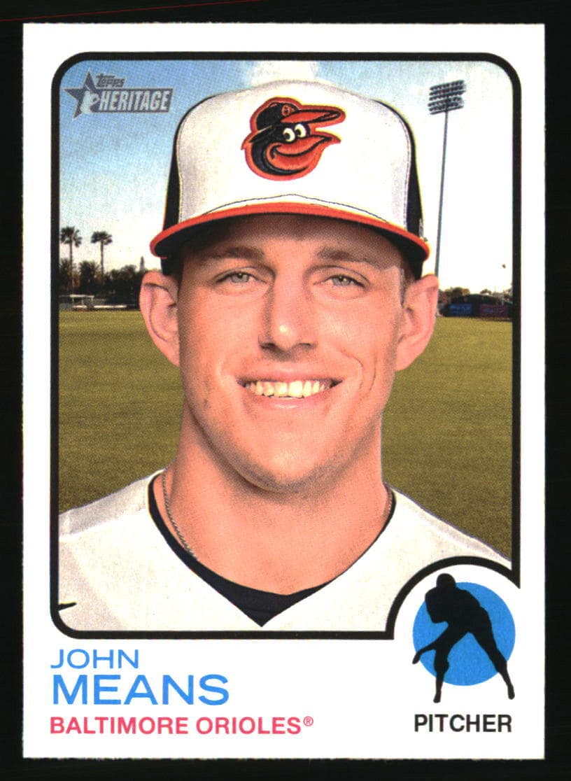 John Means trading card