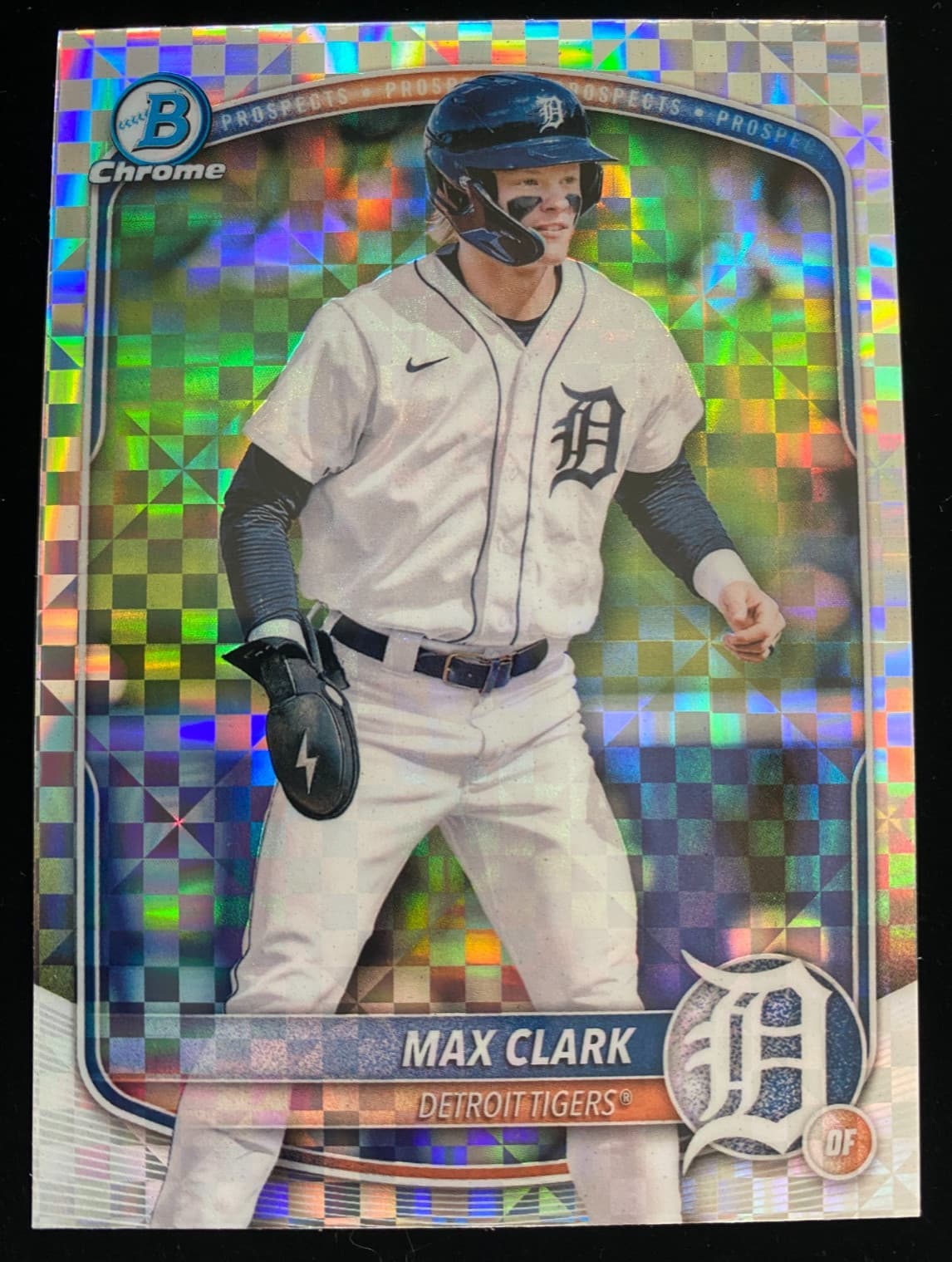 Max Clark trading card