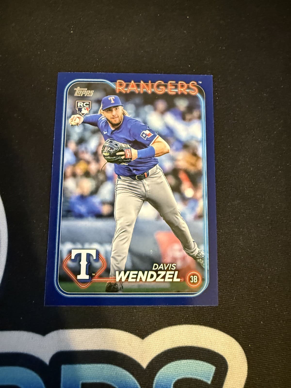 Davis Wendzel trading card