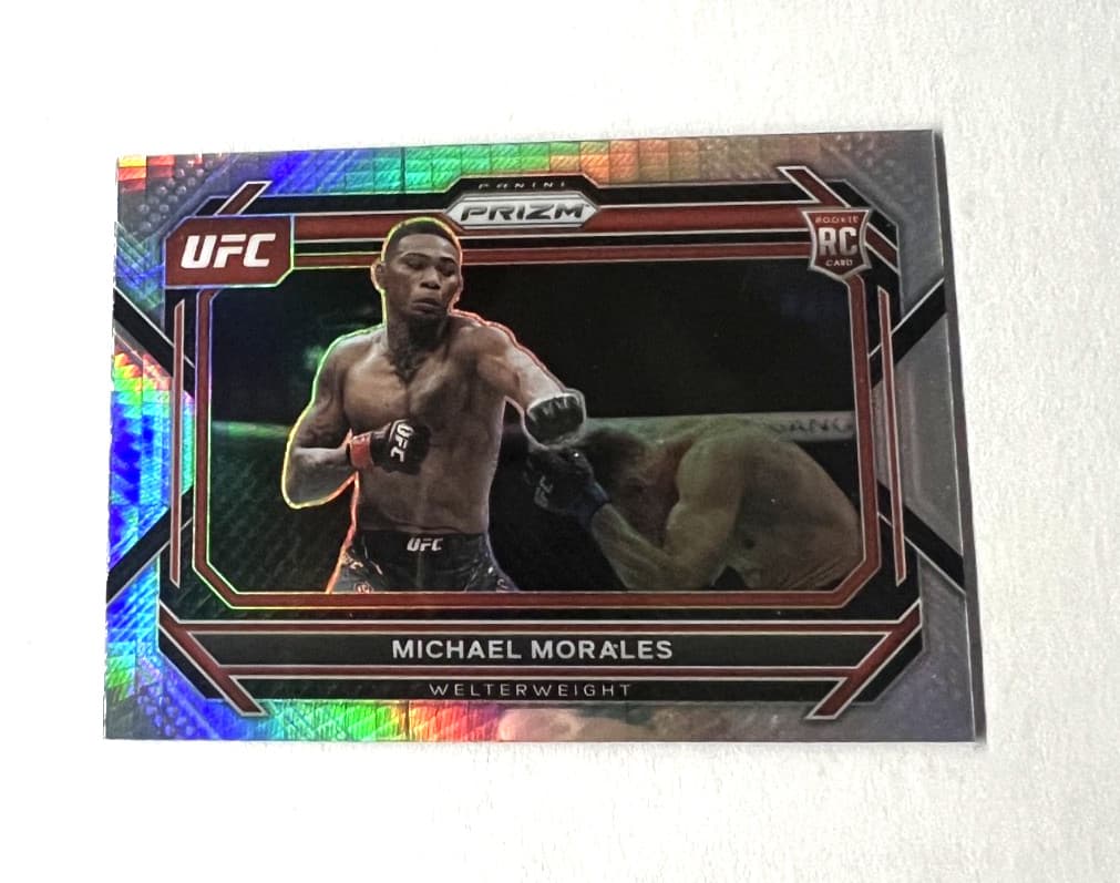 Michael Morales trading card