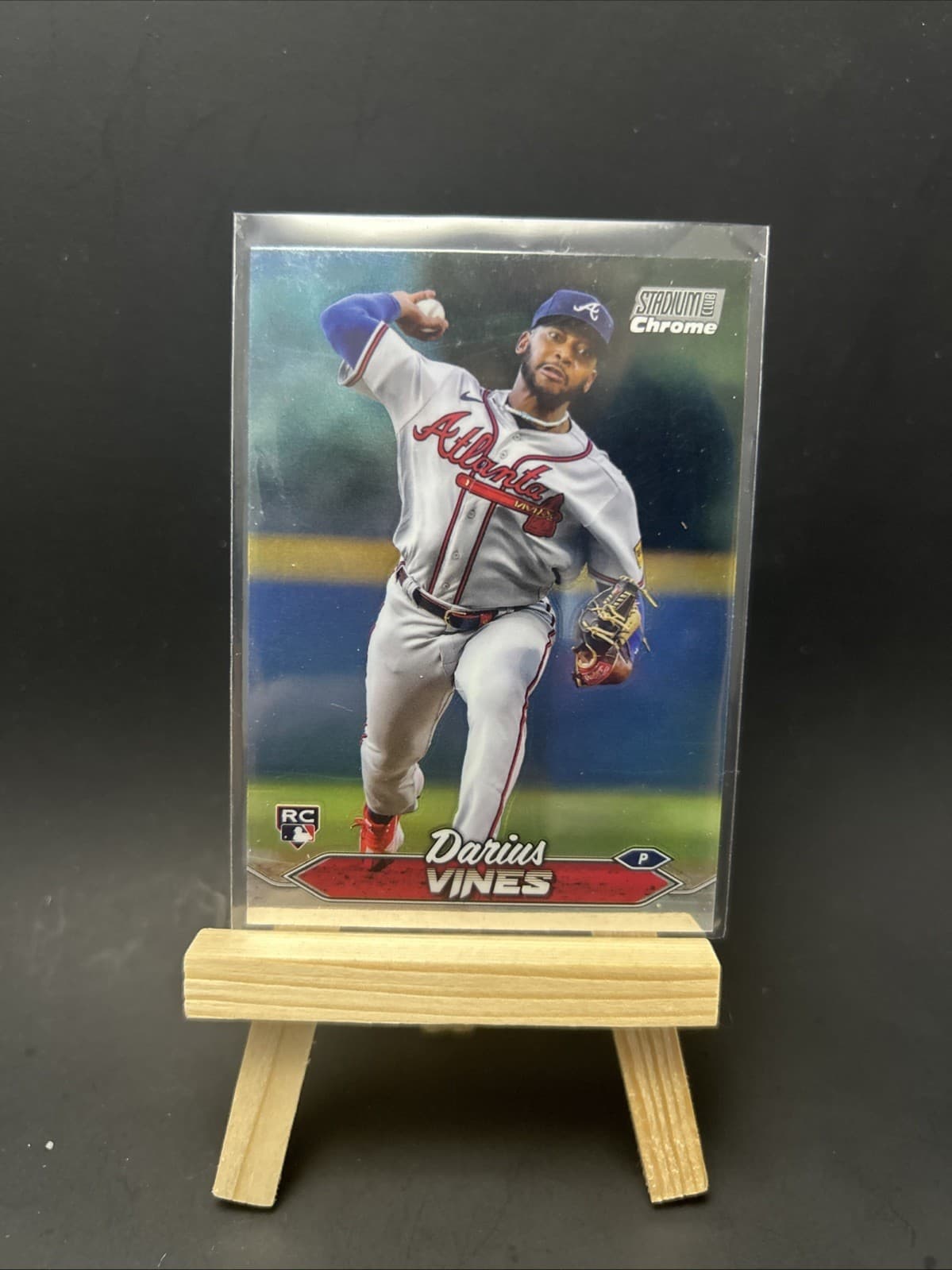 Darius Vines trading card