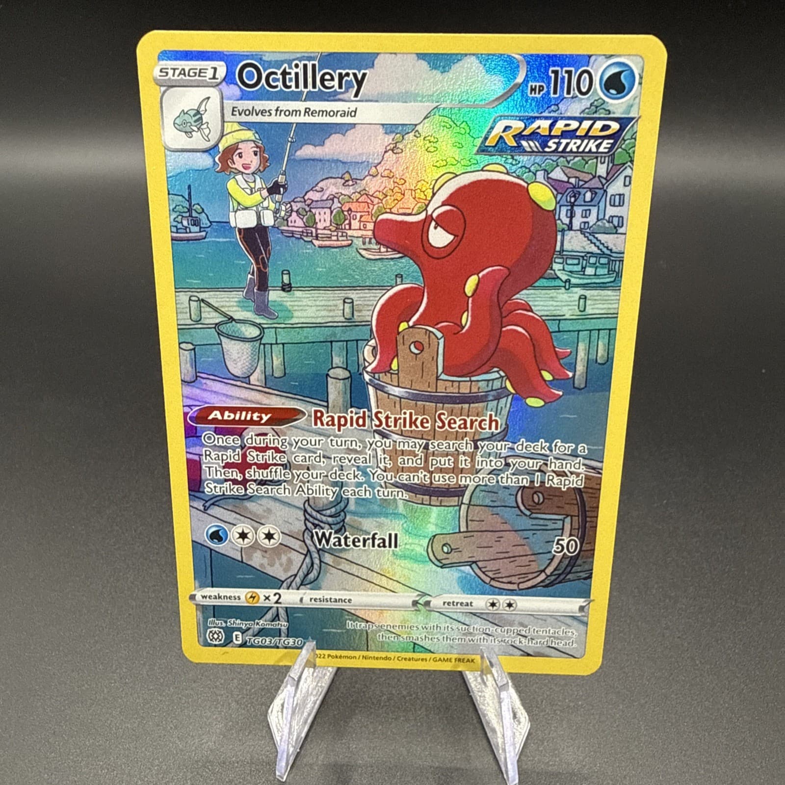 Octillery trading card