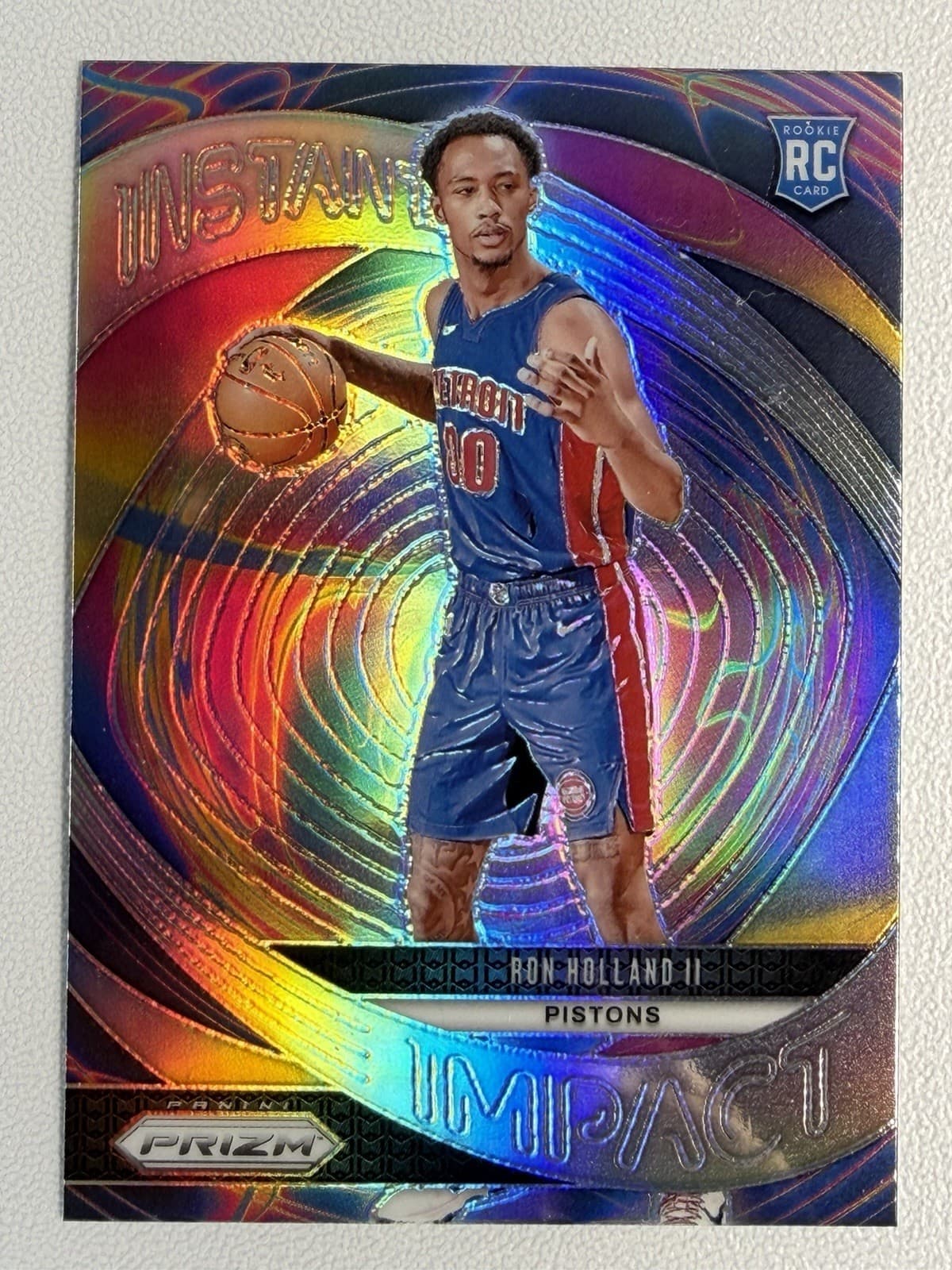 Ron Holland II trading card