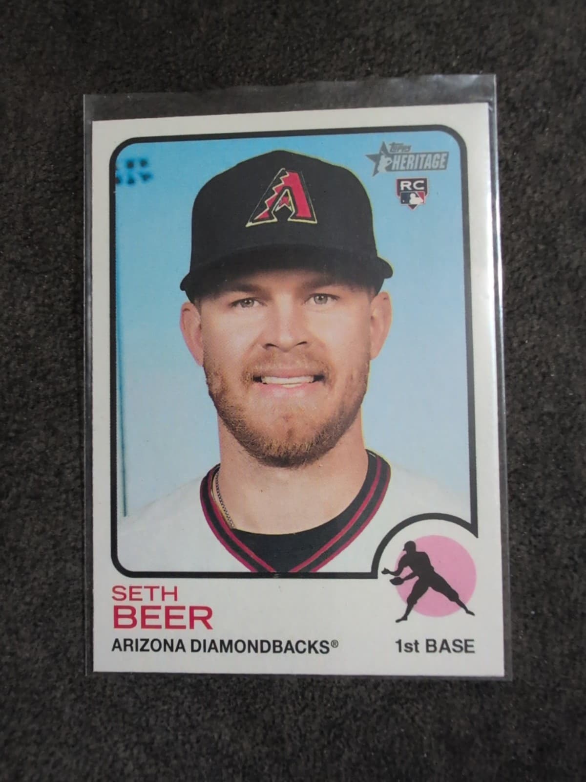 Seth Beer 2022 topps Topps Heritage