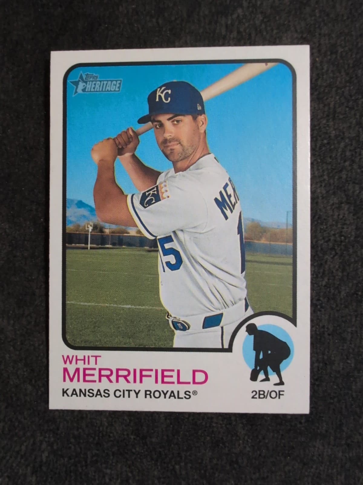 Whit Merrifield trading card