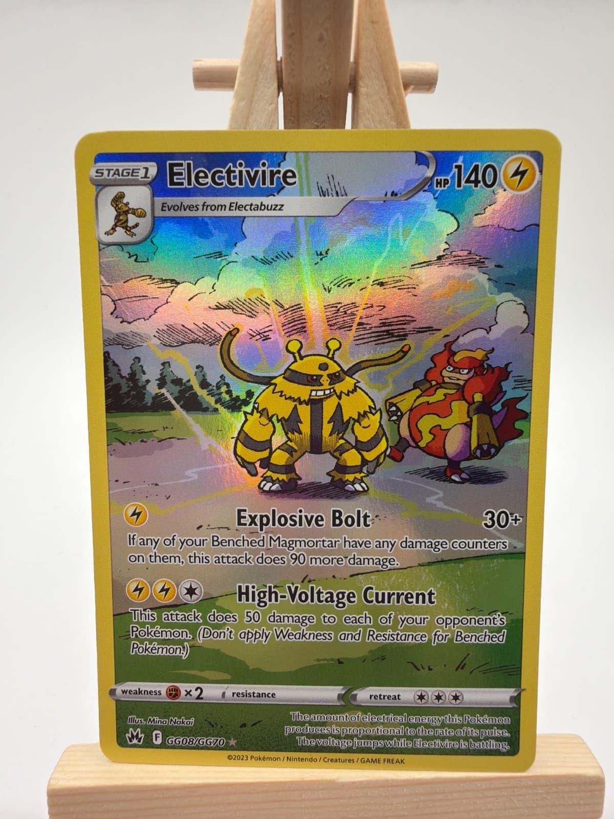 Electivire trading card