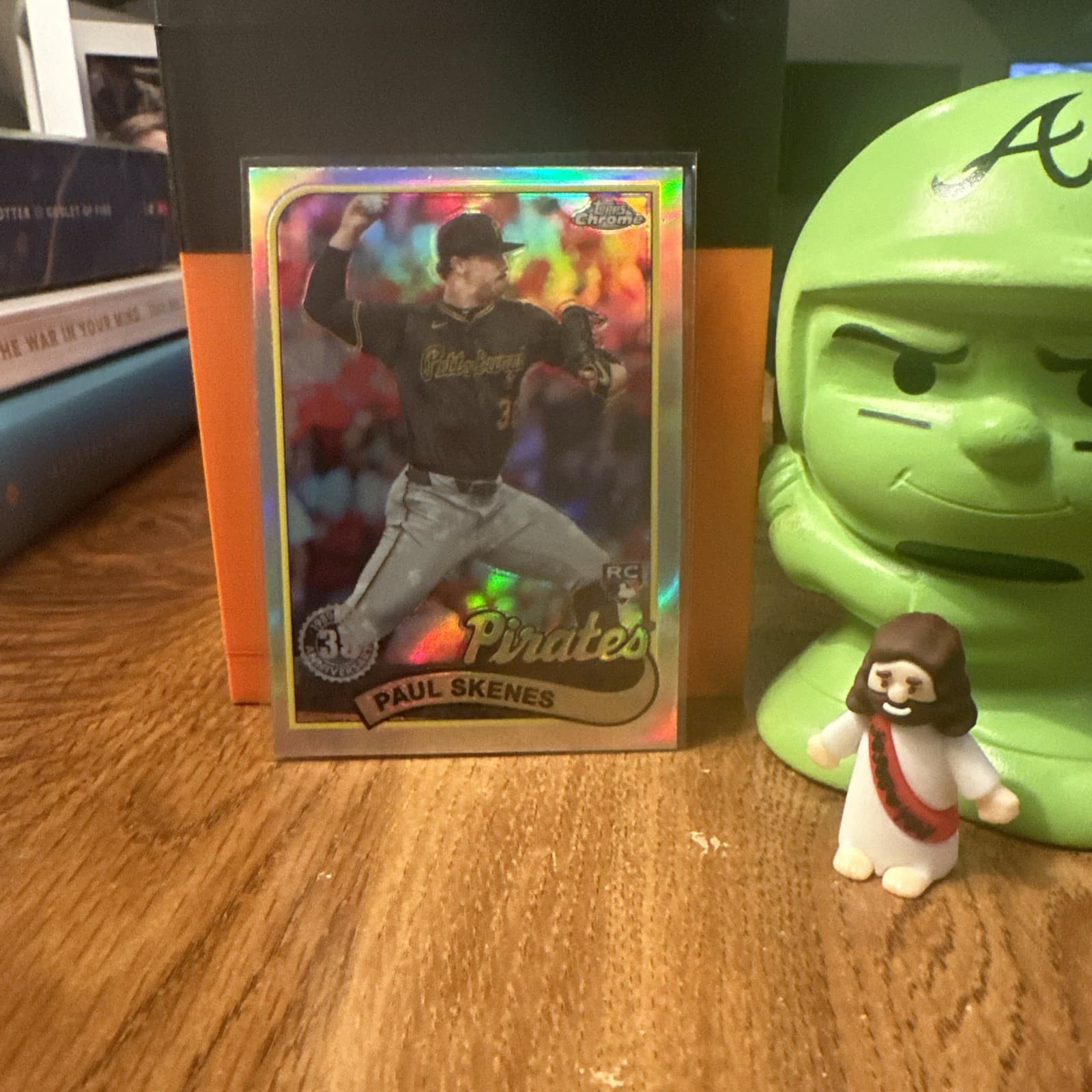 Paul Skenes trading card